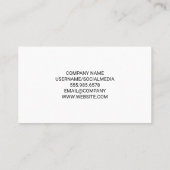 Construction Properties | Craftsmen  名刺 (裏面)