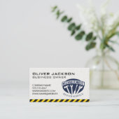 Construction Repair Services | Contractor 名刺 (スタンド正面)