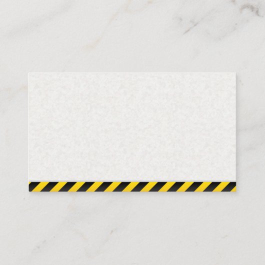 Construction Repair Services | Contractor 名刺 (裏面)