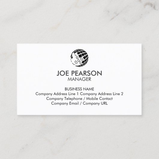 Construction Services Contractor Business Card 名刺 (裏面)