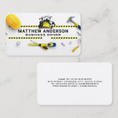 Construction Site | Blue Collar 名刺 (正面/裏面)