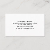 Construction Site | Builder | Engineer 名刺 (裏面)