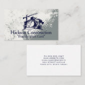 Construction site | Builders Hat | Contractor 名刺 (正面/裏面)