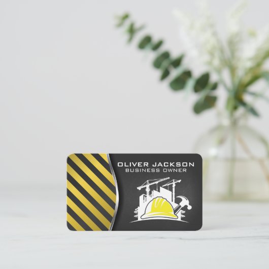 Construction Site Building | Developer 名刺 (スタンド正面)