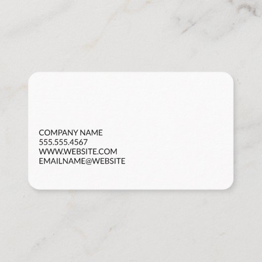 Construction Site Building | Developer 名刺 (裏面)