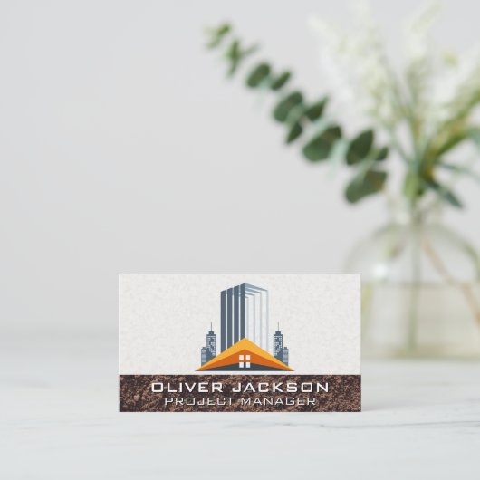 Construction Site | Commercial Buildings 名刺 (スタンド正面)