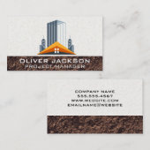 Construction Site | Commercial Buildings 名刺 (正面/裏面)