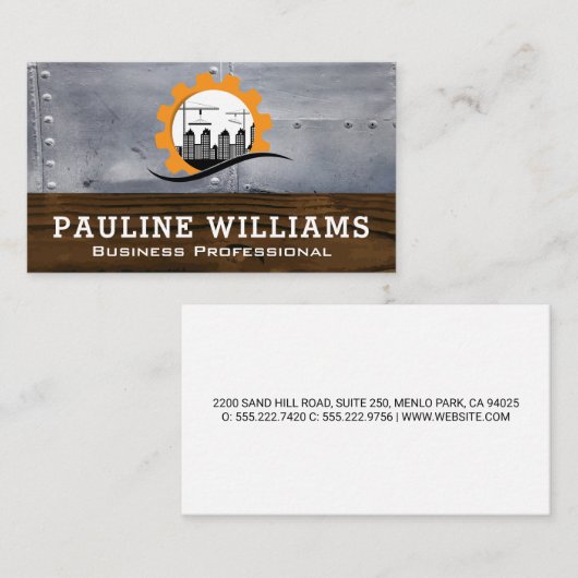 Construction Site | Developer | Architect 名刺 (正面/裏面)