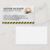 Construction Site | Property Development 名刺 (正面/裏面)