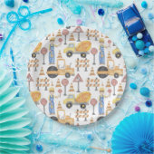 Construction Theme Party ペーパープレート (パーティー)