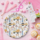 Construction Theme Party ペーパープレート (パーティー)