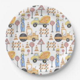 Construction Theme Party ペーパープレート