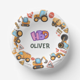 Construction Themed Birthday Party ペーパーボウル