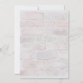 Construction Themed Children's Birthday Invitation 招待状 (裏面)