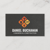 Construction Tools Icons | General Contractor 名刺 (正面)
