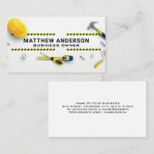 Construction Tools Laid out | Blue Collar 名刺 (正面/裏面)