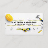 Construction Tools Laid out | Blue Collar 名刺 (正面)