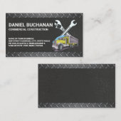 Construction Tools | Work Truck 名刺 (正面/裏面)