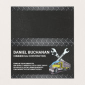 Construction Tools | Work Truck 名刺 (外部フラット)