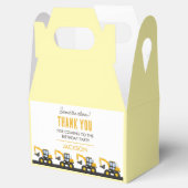 Construction Truck Birthday | Personalized Décor フェイバーボックス (オープン)