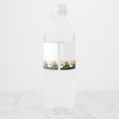 Construction Truck Birthday | Personalized Décor ペットボトルラベル (裏面)