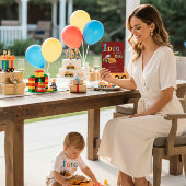 Construction Truck 'I Dig Being One' Birthday  招待状