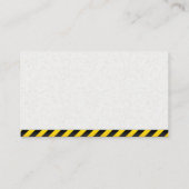 Construction Trucks Illustration 名刺 (裏面)