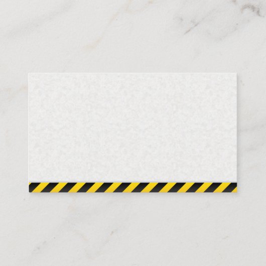 Construction Trucks Illustration 名刺 (裏面)