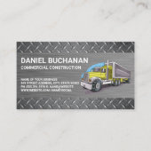 Construction Vehicle | Big Rig Truck | Driver 名刺 (正面)