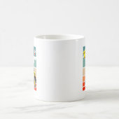 Construction Vehicles Valentines Hearts Excavator  コーヒーマグカップ (中央)