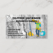 Construction Worker | Builder Site 名刺 (正面)