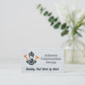 Construction Worker | Tools | Brick Wall 名刺 (スタンド正面)