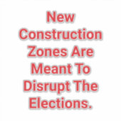 Construction Zones Block Vote Hankamer Artjunkhaus シール (正面)