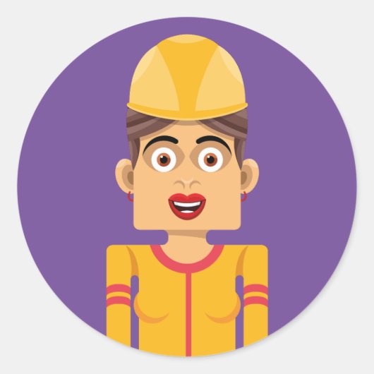 Constructora ラウンドシール (正面)