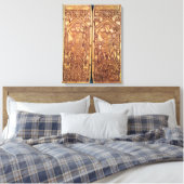 Consular diptych Anastasius carved キャンバスプリント (インサイチュ (寝室))