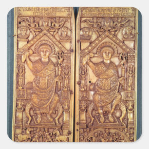 Consular diptych Anastasius carved スクエアシール