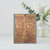 Consular diptych Anastasius carved ポストカード (スタンド正面)