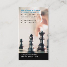 Consultant en Stratégie finance ou business 名刺