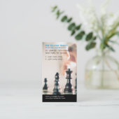 Consultant en Stratégie finance ou business 名刺 (スタンド正面)