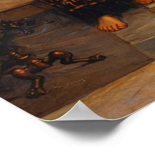 Consulting the Oracle by John William Waterhouse ポスター (角)