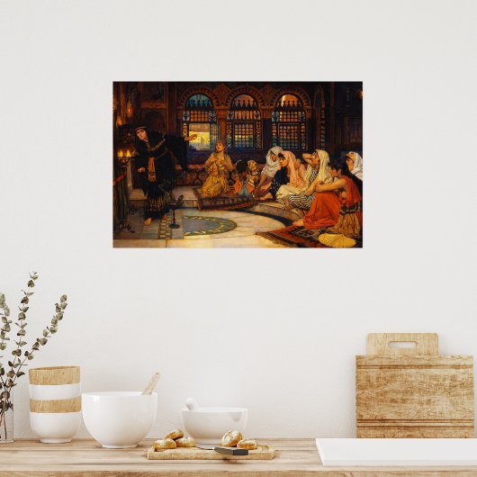 Consulting the Oracle by John William Waterhouse ポスター (キッチン)