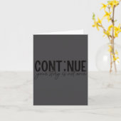 Cont;nue Semicolon Mental Health Awareness Insrati カード (黄色い花)