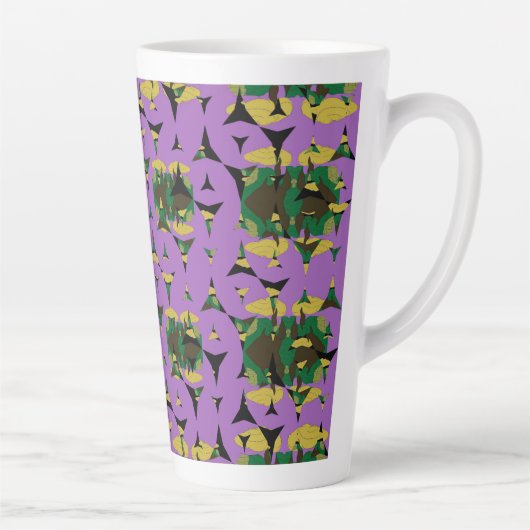 Contained Sky Flame Pinwheels カフェラテマグ (右)