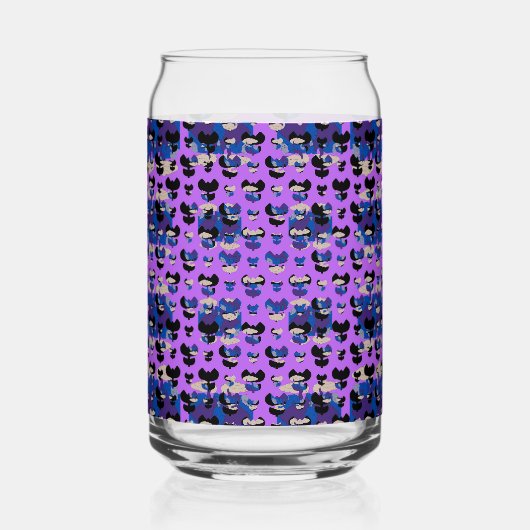 Contained Sky Flame Tulip ガラス缶 (正面)