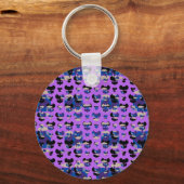 Contained Sky Flame Tulip キーホルダー (正面)