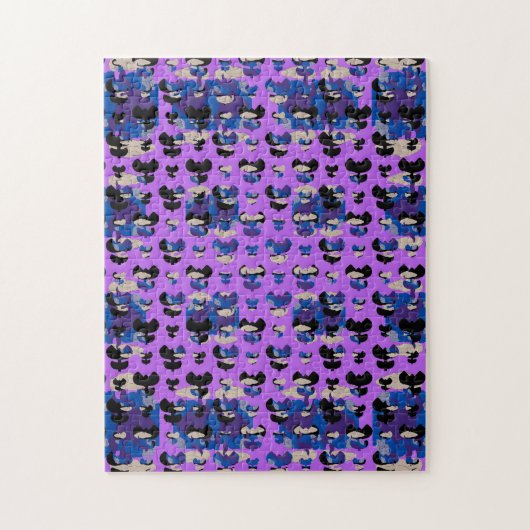 Contained Sky Flame Tulips ジグソーパズル (縦)