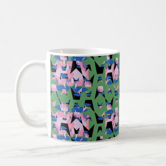 Contained Sky Flame Wings コーヒーマグカップ (左)