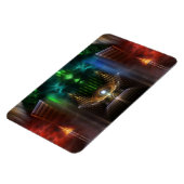 Contemplating Oz Fractal Art Flexible Magnet マグネット (左側)