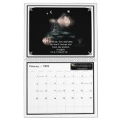 Contemplation Calendar (Bible Verse Inspired Art) カレンダー (2月 2026)