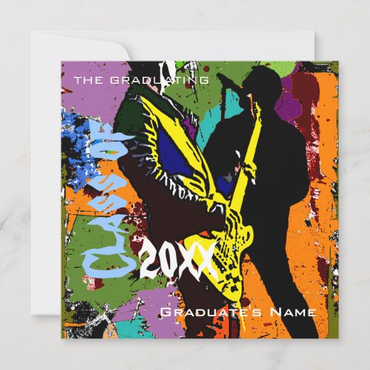 Contempoの卒業 招待状 (正面)